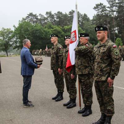 Pożegnanie komponentu szkoleniowego z 17 WBZ