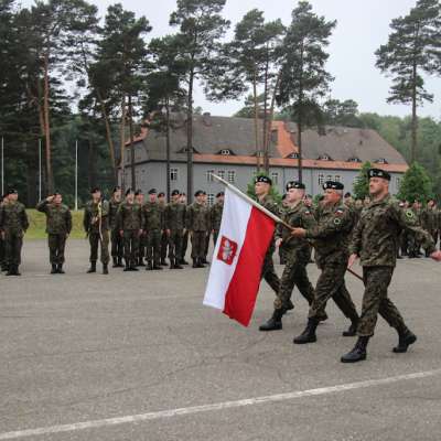 Pożegnanie komponentu szkoleniowego z 17 WBZ