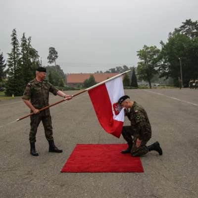 Pożegnanie komponentu szkoleniowego z 17 WBZ