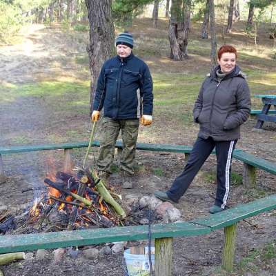 Wędkarze „Lina” posprzątali jezioro Trzecie
