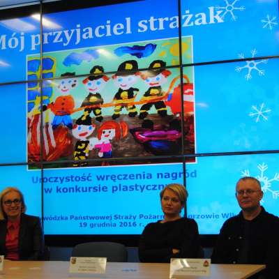 Finał konkursu plastycznego „Mój przyjaciel strażak”