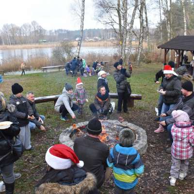 Wędkarsko-harcerskie Mikołajki nad j. Ostrowskim