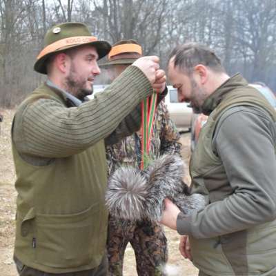 Królewskie zakończenie sezonu polować zbiorowych