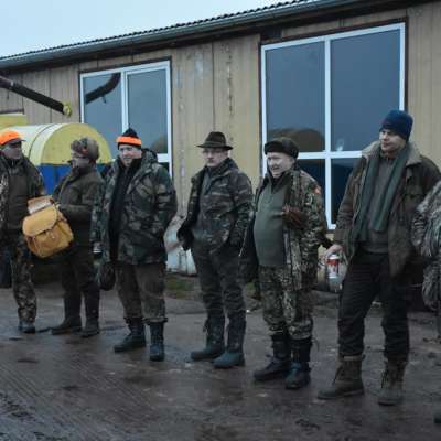 Wigilijne spotkanie w kniei