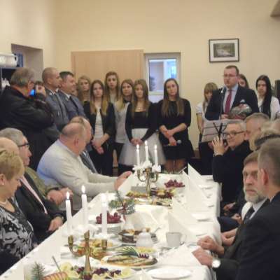 Wigilia policjantów i emerytów w Sulęcinie