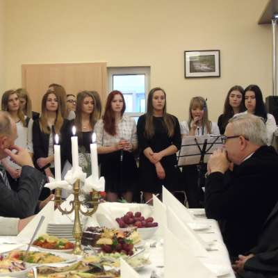 Wigilia policjantów i emerytów w Sulęcinie