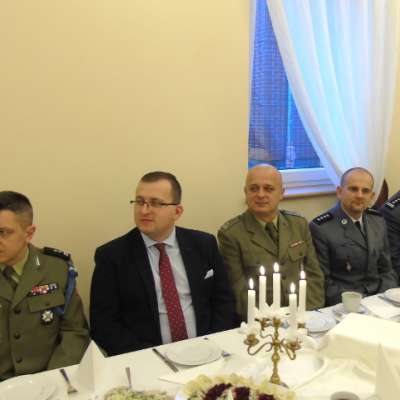 Wigilia policjantów i emerytów w Sulęcinie