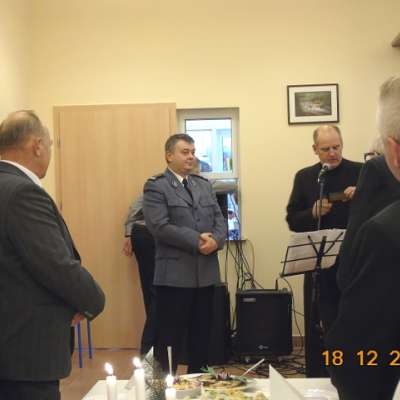 Wigilia policjantów i emerytów w Sulęcinie